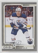 2018-19 O-Pee-Chee Silver Drake Caggiula #468 0a1