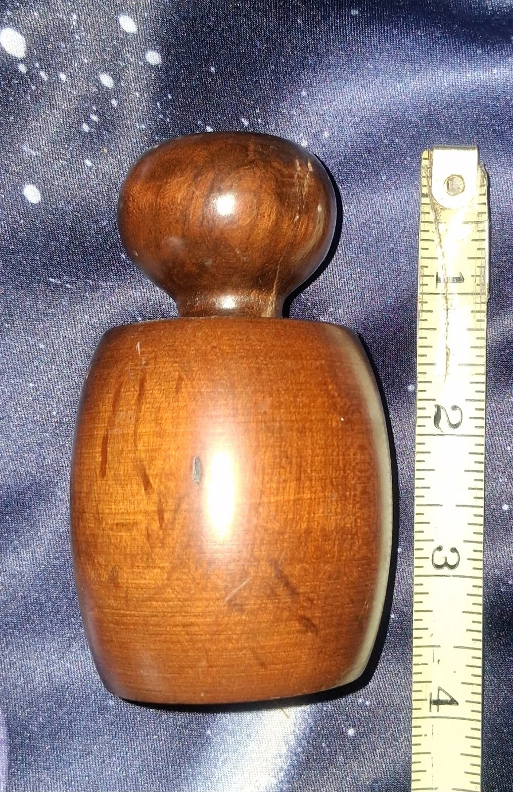 Vintade Garlic Wooden Mincer