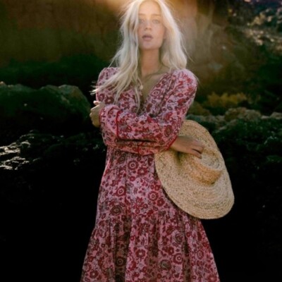 billabong boho dress Women's Midi Dresses