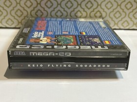 Keio Flying Squadron Sega Mega CD ,1994 Test&Work Box and CD without Manual -PAL