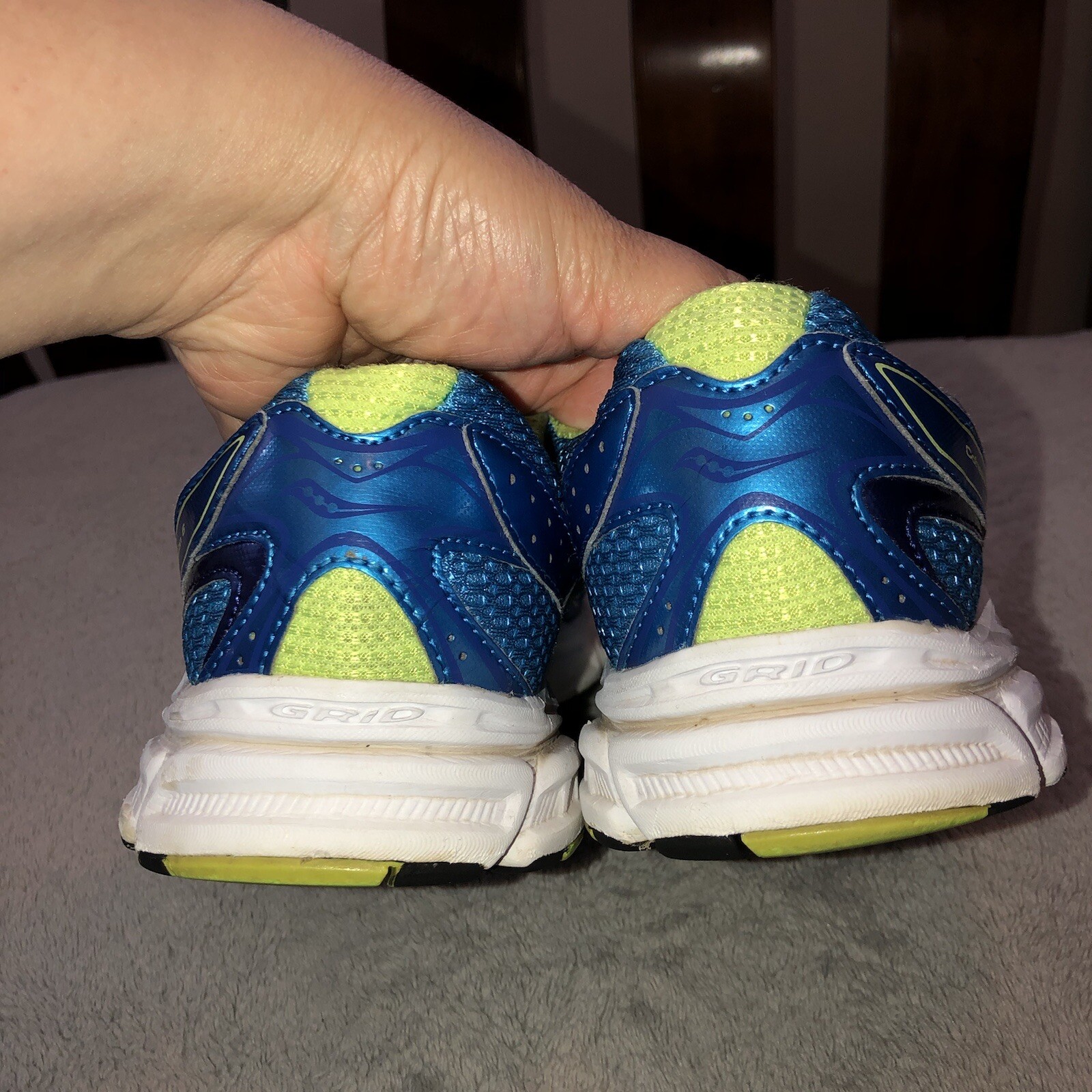 SAUCONY Cohesion 6 Womens Lace Up Low Running Sneakers Blue Mesh 15156-22 Sz 9 thumbnail 6