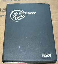 PADI The Wheel Recreational Scuba Dive Planner Instruction Booklet Data Carrier