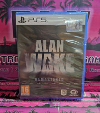        ALAN WAKE REMASTERED SONY PS5 PAL ITA VERY RARE SEALED PPSA-01925  
