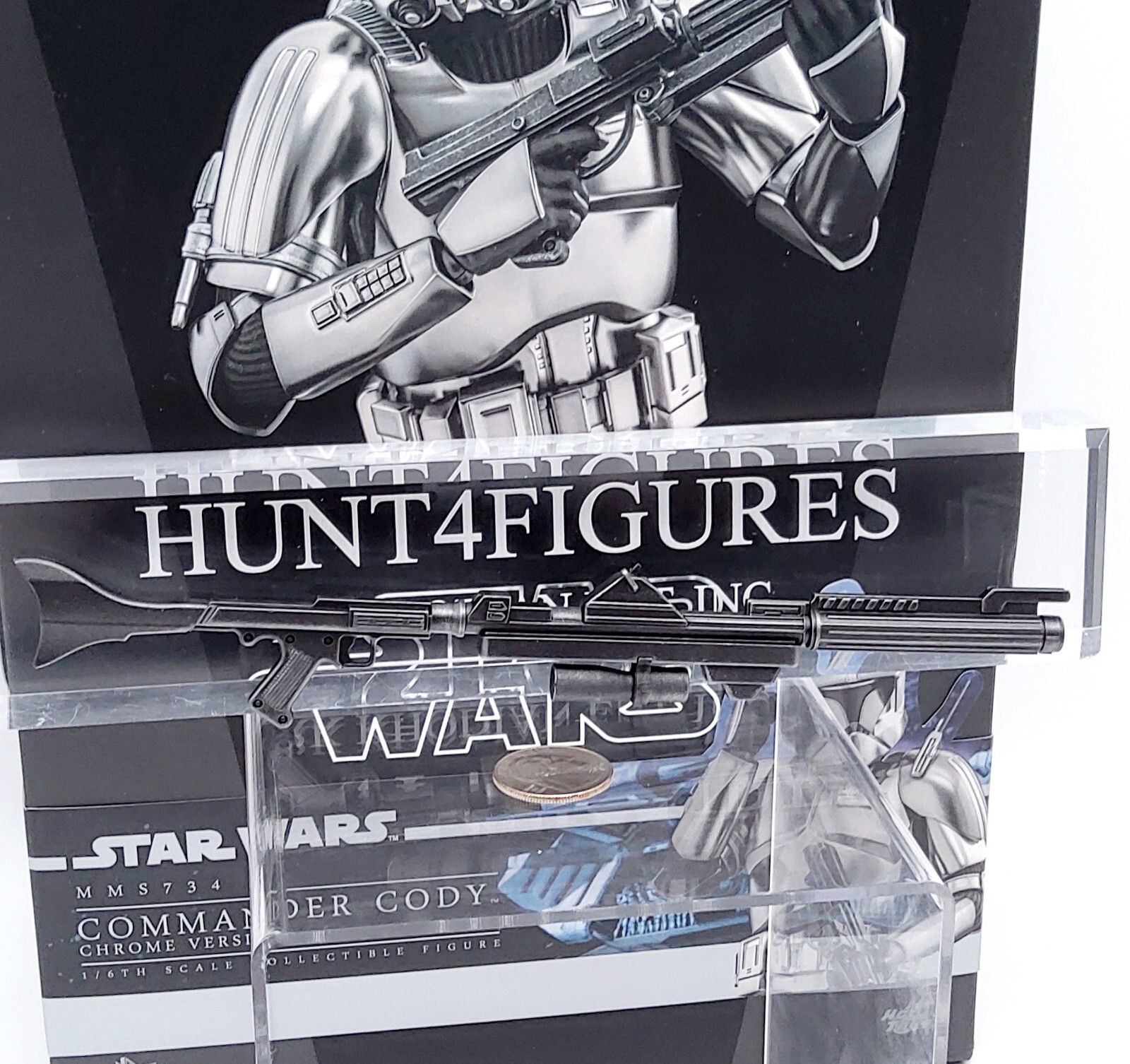 Hot Toys MMS734 STAR WARS 1/6 Commander Cody Chrome Action Figures ...