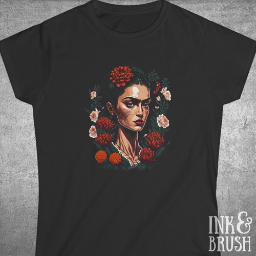 Frida Kahlo Organic T-Shirt Sweatshirt Hoodie Women's Shirt Feminism Self-Determination