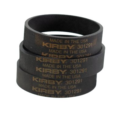Kirby Vacuum Belt 3-Pack | Genuine OEM Replacement Part #301291G | Compatible wi
