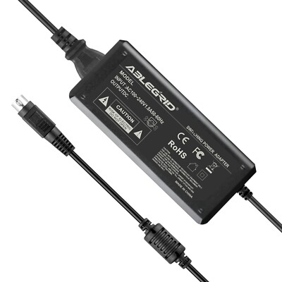 4 Pin AC Power Adapter Charger For Netgear ReadyNAS 314 RND-4C RN31400 RND-4R  