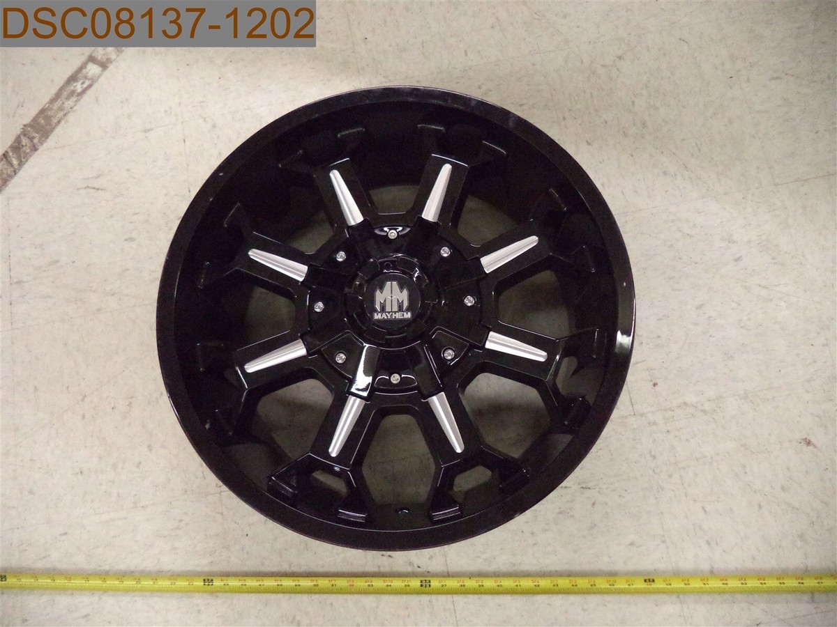 Mayhem Combat Gloss Black/Spokes, 6105-20x9J(I), SAE J2530, 12