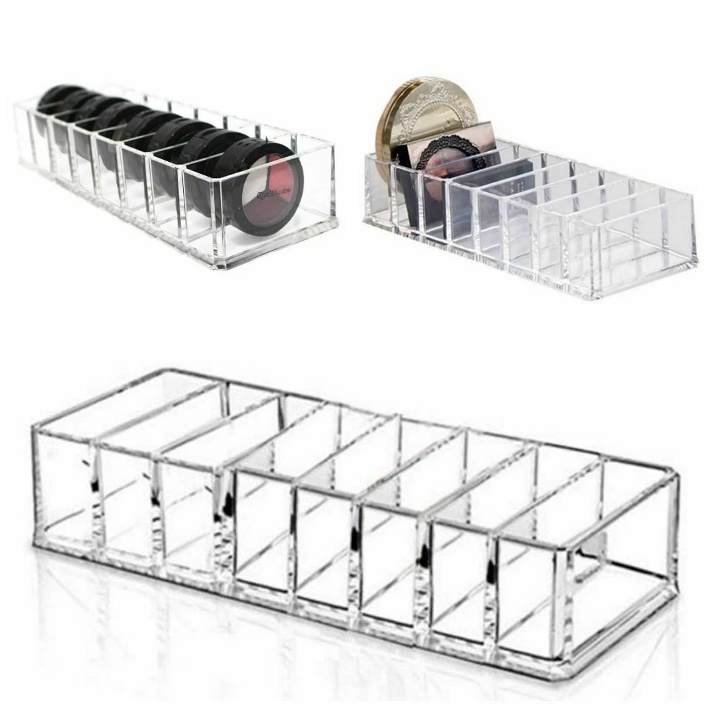 Makeup Cosmetics Organizer Shelf Rack Nail Polish Lipstick Storage Acrylic Box