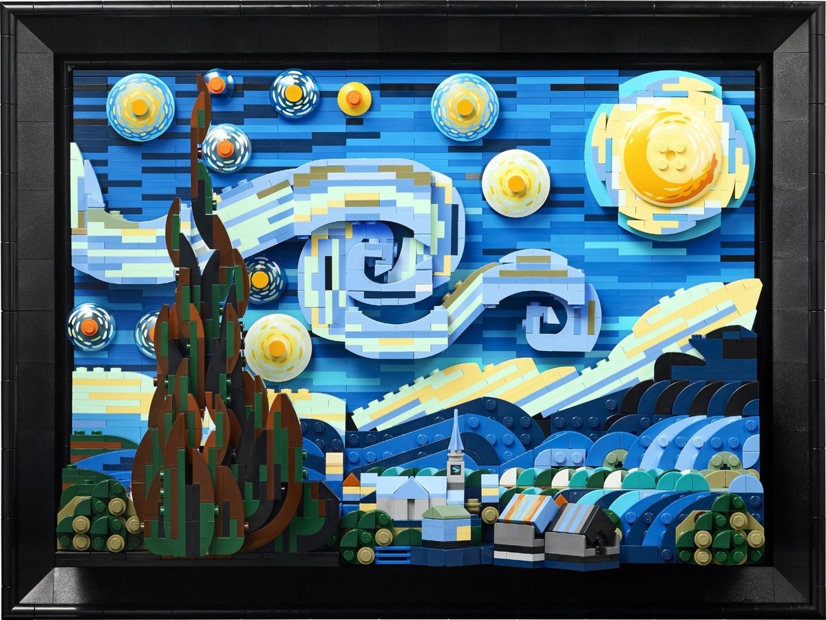 LEGO 21333 IDEAS Vincent van Gogh The Starry Night (2316 pcs
