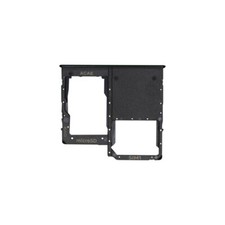 SIM microSD Card Tray Single for Samsung Galaxy A31 Black Cell Phone Repair Part