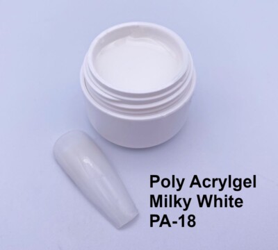 Online-Hut - 50 ml - Poly Acrylgel Milky White - PA-18-50