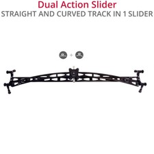Shootvilla Curve n line slider 4ft for smooth video Sony,DSLR,Panasonic