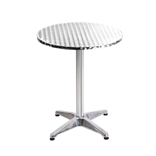 Gardeon Set of 6 Outdoor Bar Table Aluminium Round 70/110CM - Picture 3 of 8