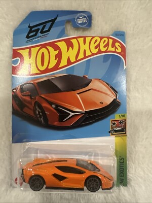 2023 HOT WHEELS  163/250 LAMBORGHINI SIAN FKP 37 HW Exotics 1/10 NEW.