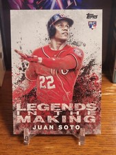 Juan Soto 2018 Topps Update Series RC Rookie Legends in the Making #LITM-8