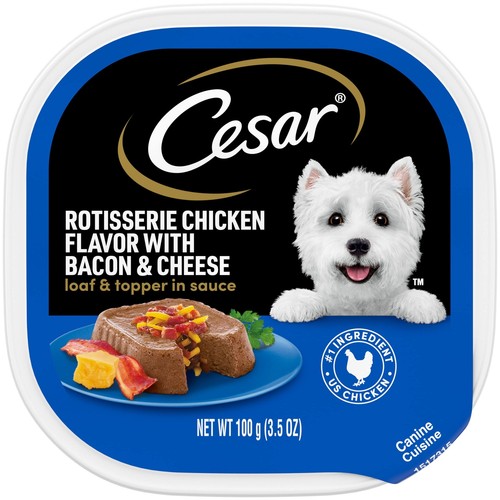 Comida Humeda Para Perros Pan Y Topper En Salsa Sabor A Pollo Rostizado Con ...