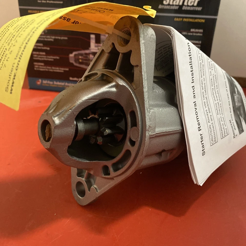 Motor De Arranque para Chrysler Cirrus Dodge Plymouth Neon 1.1kW 12 Voltios CW 8 Dientes Foto 3 de 4