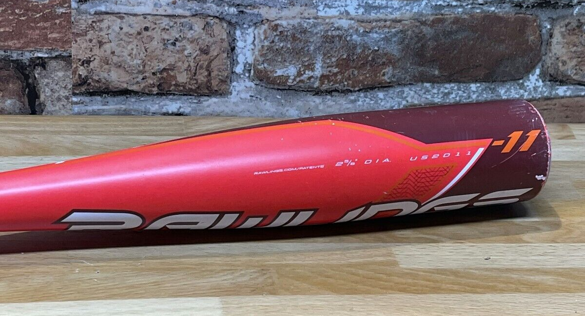 Rawlings PRODIGY US2D11 Batte de Baseball 29 2 5/8 Dia -11 Rouge