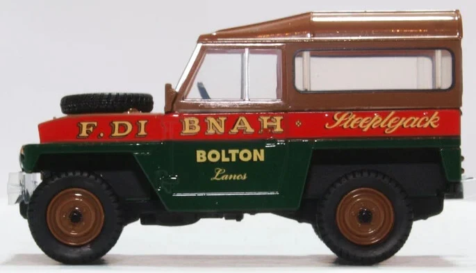 Oxford 43LRL006 Land Rover Lightweight Hard Top Fred Dibnah 1/43 Scale - T48Post - Image 3 of 4