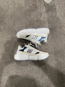 new balance vision racer jaden smith white navy yellow