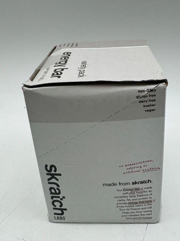 Skratch Labs Variety Pack Energy Bar Sport Fuel 12-1,8 OZ Barras BB:06/2025 Foto 3 de 4
