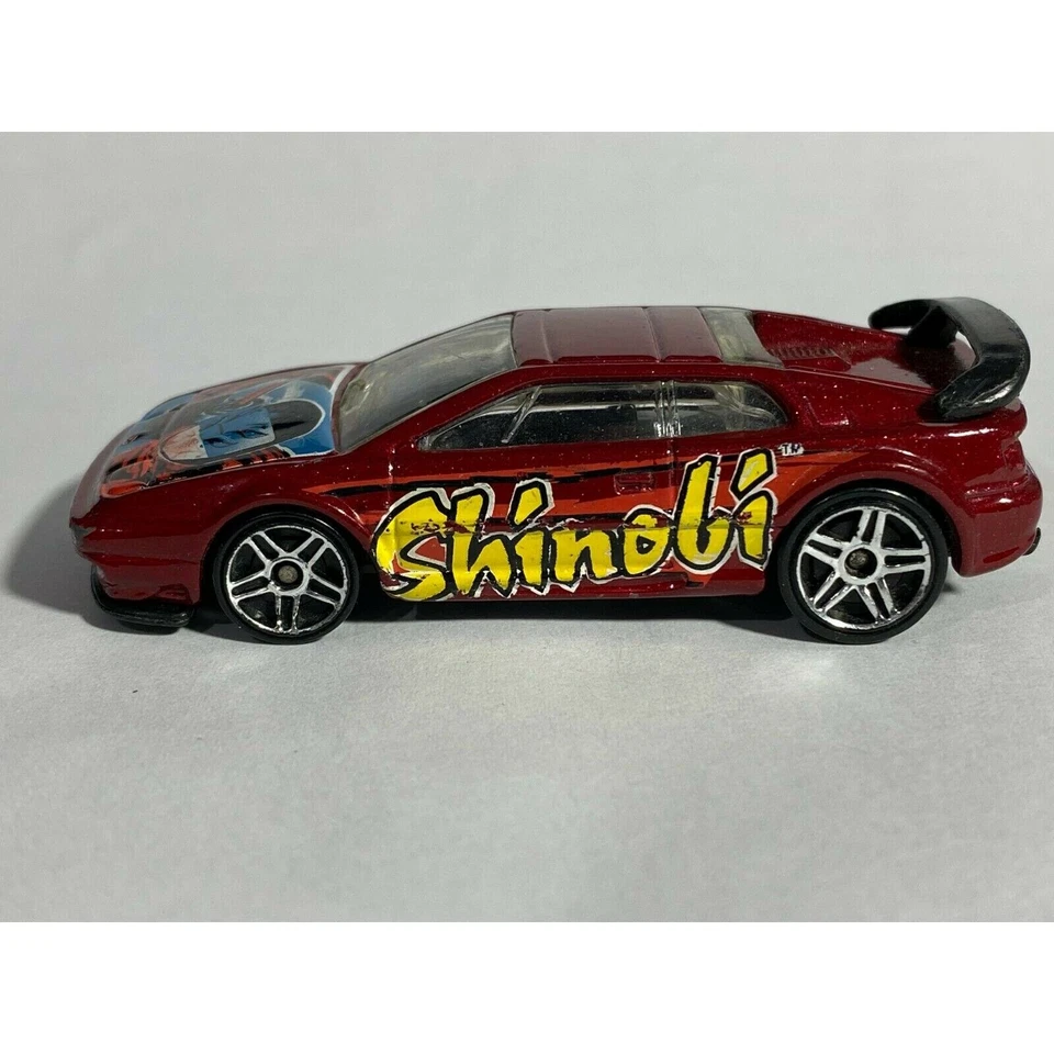 Hot Wheels Lotus Esprit Shinobi #112 Sega 3/5 Red Ninja Car 2003 Malaysia - Image 2 of 4