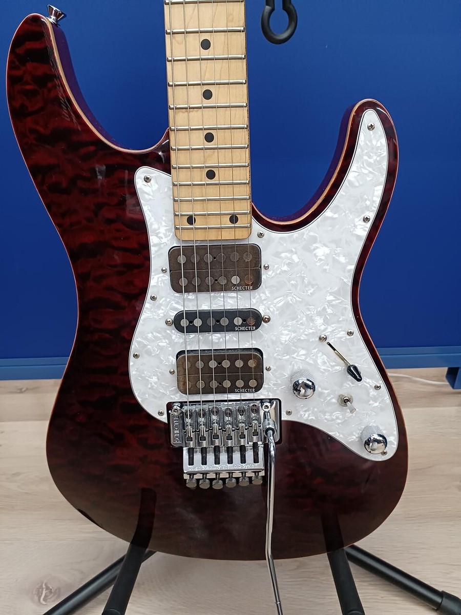 日*9様 SCHECTER SD-2-24-AL SCHECTER SDシリーズ エレキギターSD-II-24-AL/PINK/R新品在庫