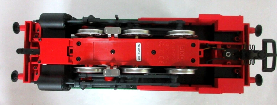 PIKO 37201 Industrial Loco BR80, Green/Red w/Lights - Image 4 of 4