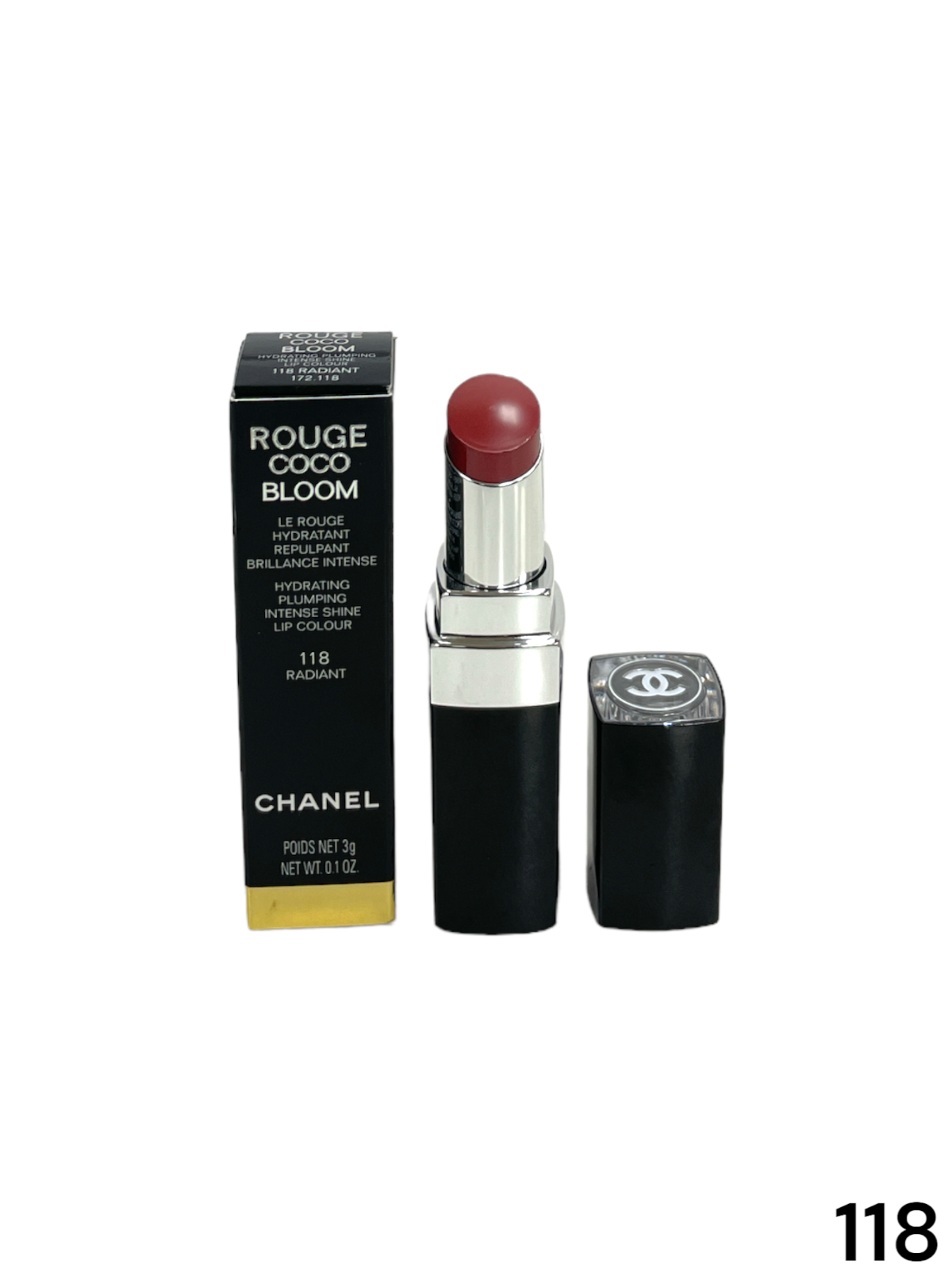 CHANEL+-+ROUGE+COCO+BLOOM+-PLUMPING+INTENSE+SHINE+LIP+COLOUR+-120+FRESHNESS+-NEW  for sale online