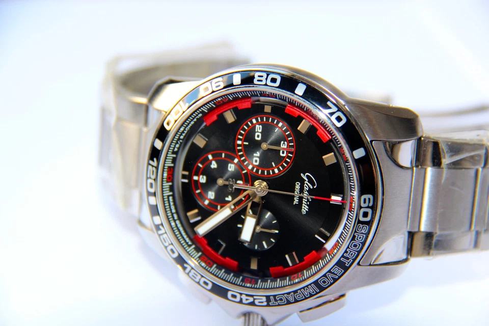 Cronógrafo de impacto Glashutte Sport Evolution Foto 3 de 4