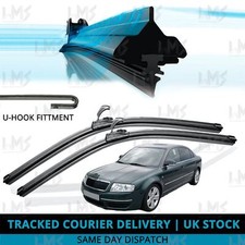 For Skoda Superb 2005-2008 Front Windscreen 21" 21" Flat Aero Wiper Blades Set