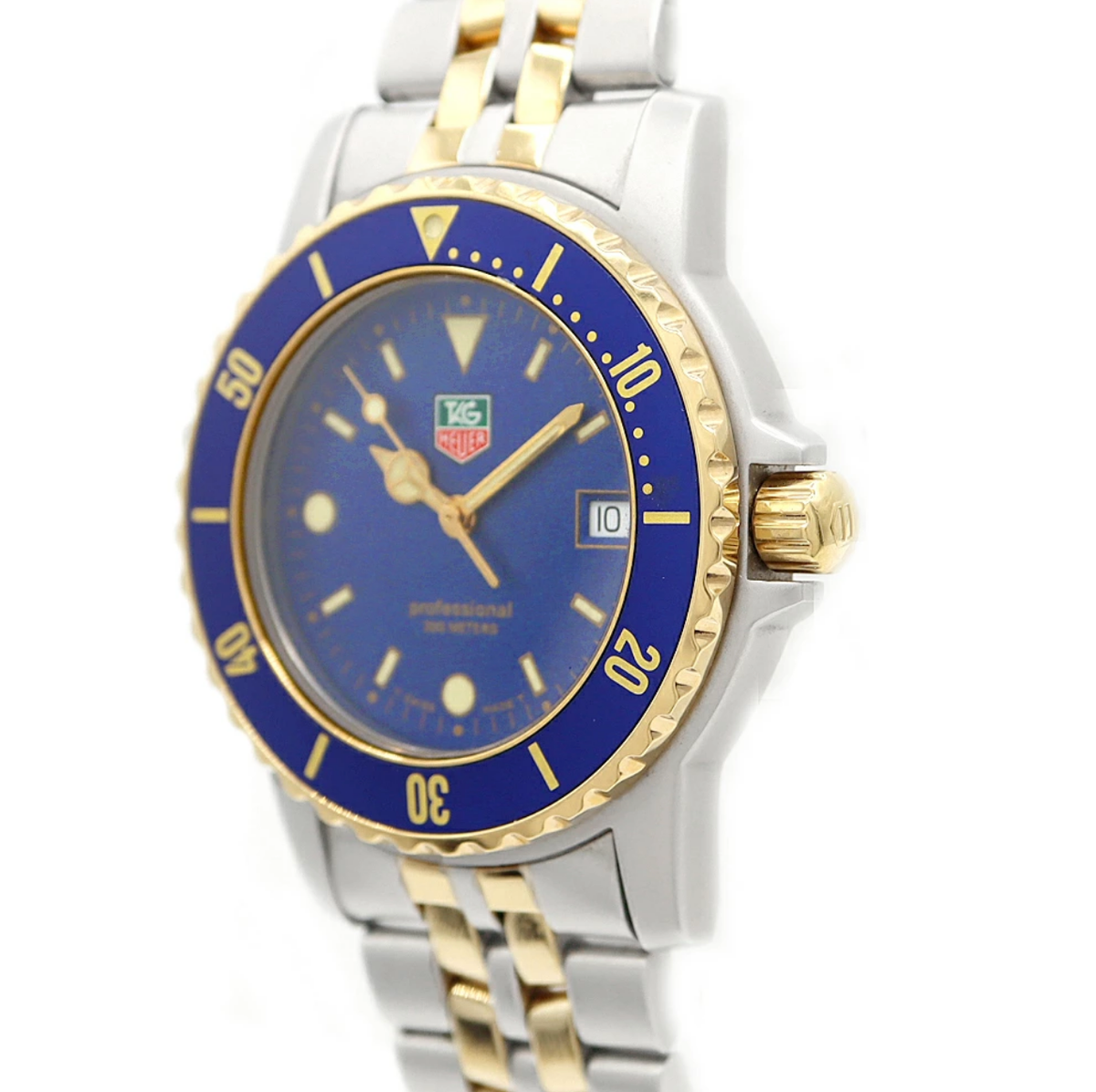 USED Excellent] TAG Heuer Professional WD1223-G-20 Date 200m