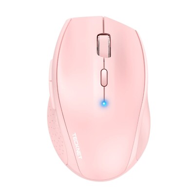 TECKNET Bluetooth Mouse, 4800 DPI Wireless Mouse, 2-Year Battery Computer Mou...