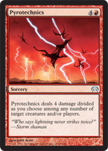 Pyrotechnics x1 - Planechase - NM-Mint, English - Planechase