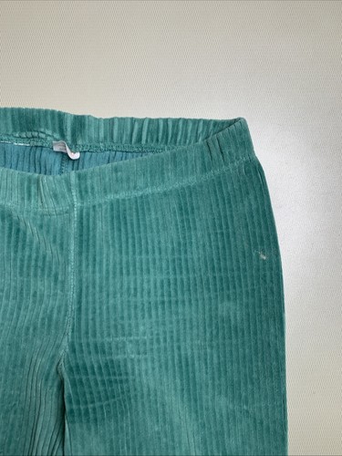 Wonder Nation Girl Xl (14-16)PLUS Flared Ribbed Corduroy Leggings | Green  - Picture 3 of 5