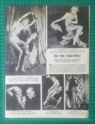 X1007) Royal Opera House Stockholm George Ge Brita Appelgren Rhodin Ballett 1944