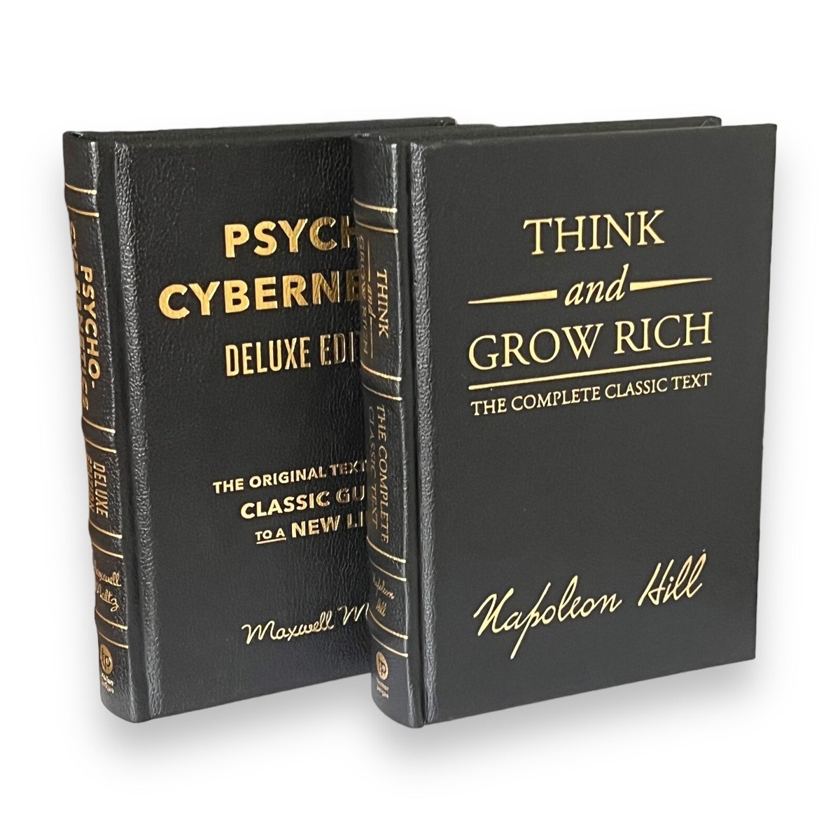 2 Books Set: THINK AND GROW RICH & PSYCHO-CYBERNETICS Deluxe