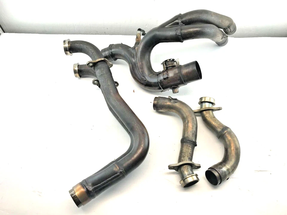 CABEZAL DE ESCAPE TUBOS COLECTOR CABEZALES OEM 09-15 2010 APRILIA RSV4 Fábrica Foto 2 de 3