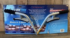LO-BAK TRAX Portable Spinal Traction Low Back Pain Stretcher AS SEEN ON TV No CD