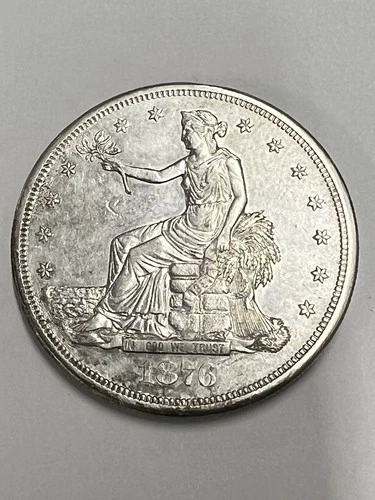 1876 S Trade Dollar