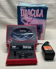 Vintage Epoch DRACULA Electronic Tabletop  Arcade Game + Box & Power Cord TESTED