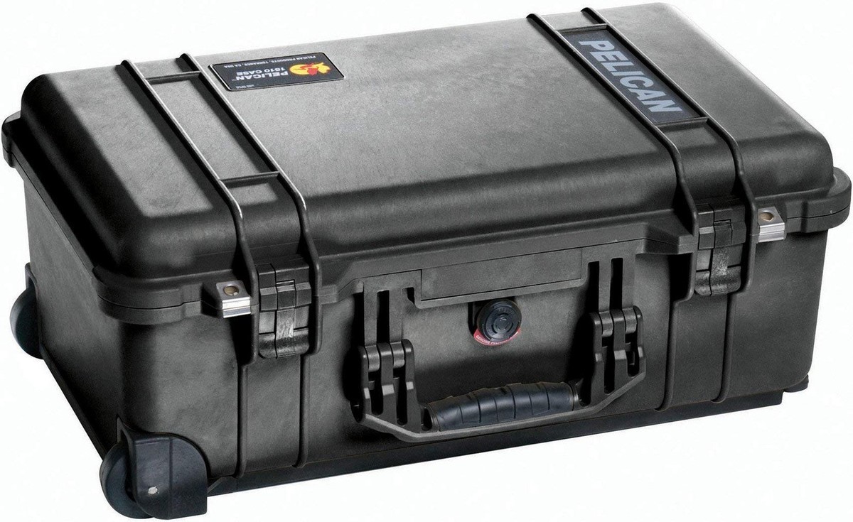 Pelican 1510-000-110 Carry On Case with Pick 'N' Puck Foam (Black