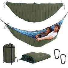 Large Double Hammock Underquilt, Portable Under Quilts for Hammocks, Soft War...