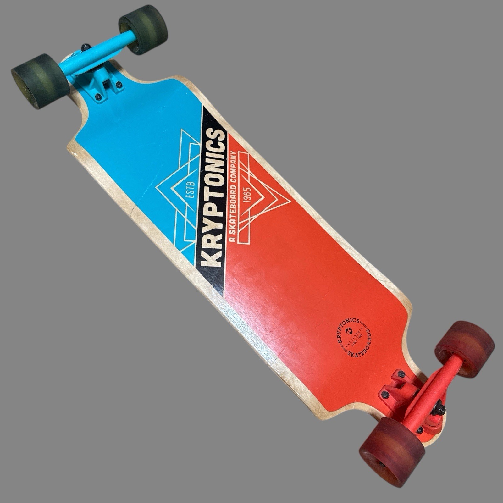 Kryptonics 32 Inch Cutaway Cruiser Skateboard California 196