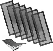 6 Pack Floor Vent Covers 4"x10" Magnetic Air Vent Filters Mesh Screen Dust F...