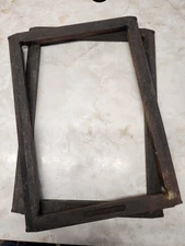 Vintage Chandler & Price Letter Press Steel Chase 17 x 12 1/2 Inch Cast Iron