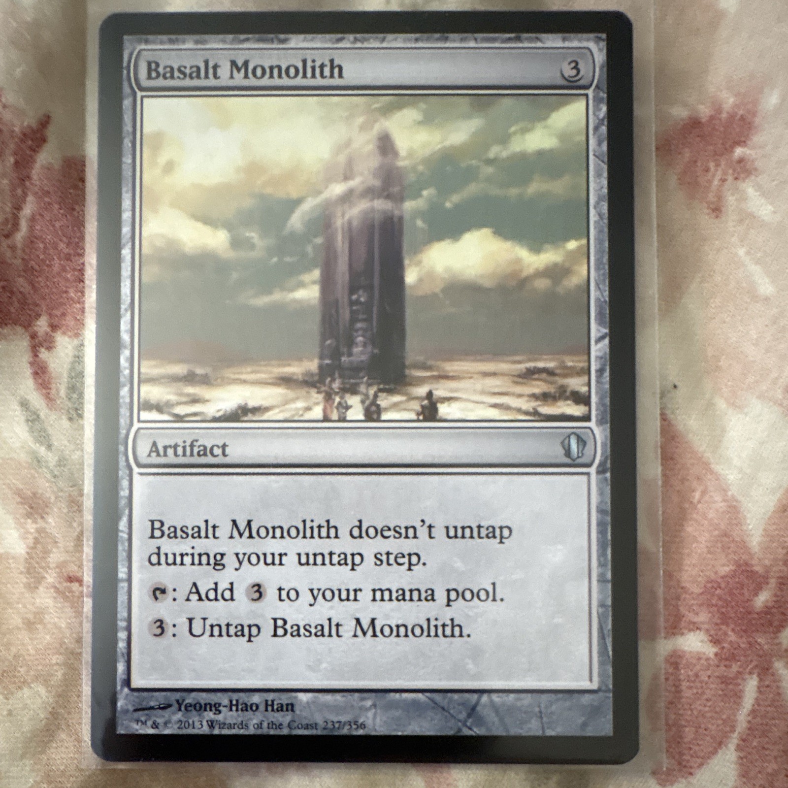 MTG Basalt Monolith NM Commander 2013 Artifact 237/356