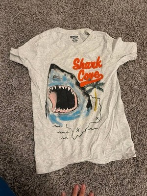 Oshkosh B'gosh Boys Shark Cove Graphic Tee 10/10A (Large)