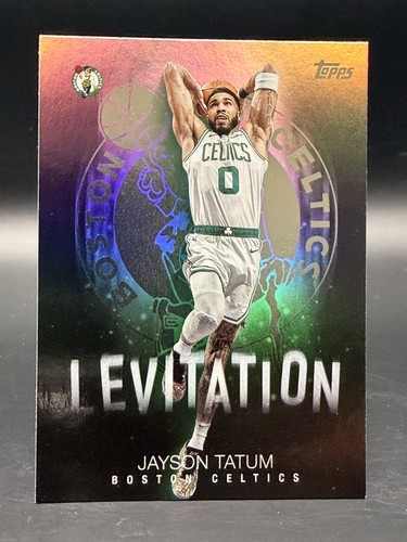 Jayson Tatum #L-6 2025 Topps Levitation card